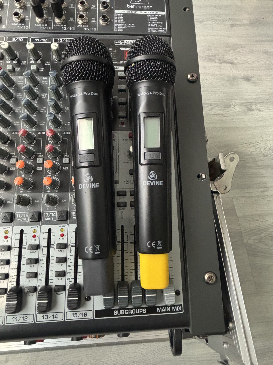 Complete active set zang/band behringer dap audio