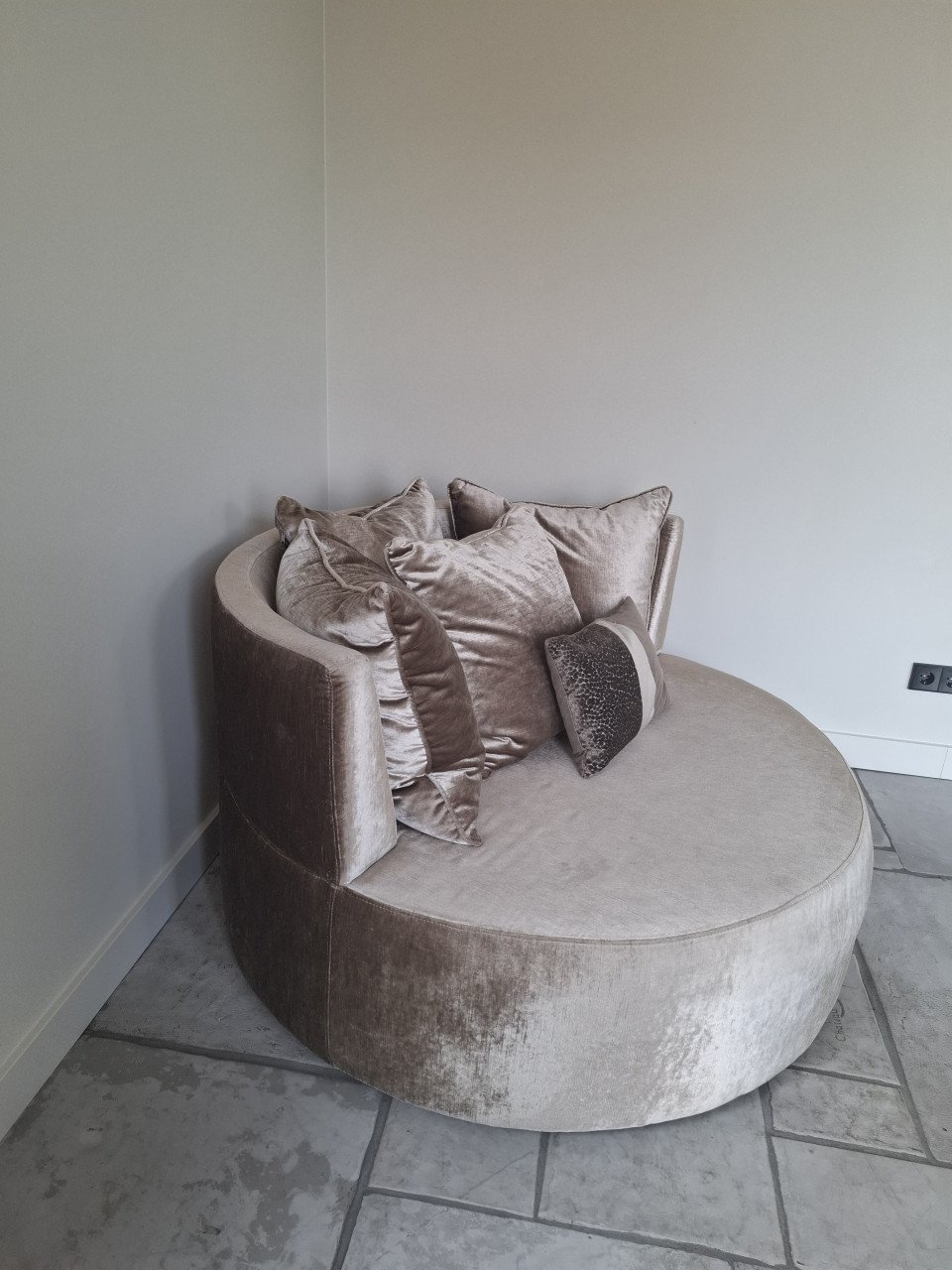 Ronde loveseat fauteuil