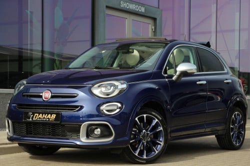 Fiat 500x 1.3 firefly turbo 150 yacht club capri | leder | stoelverwarming 