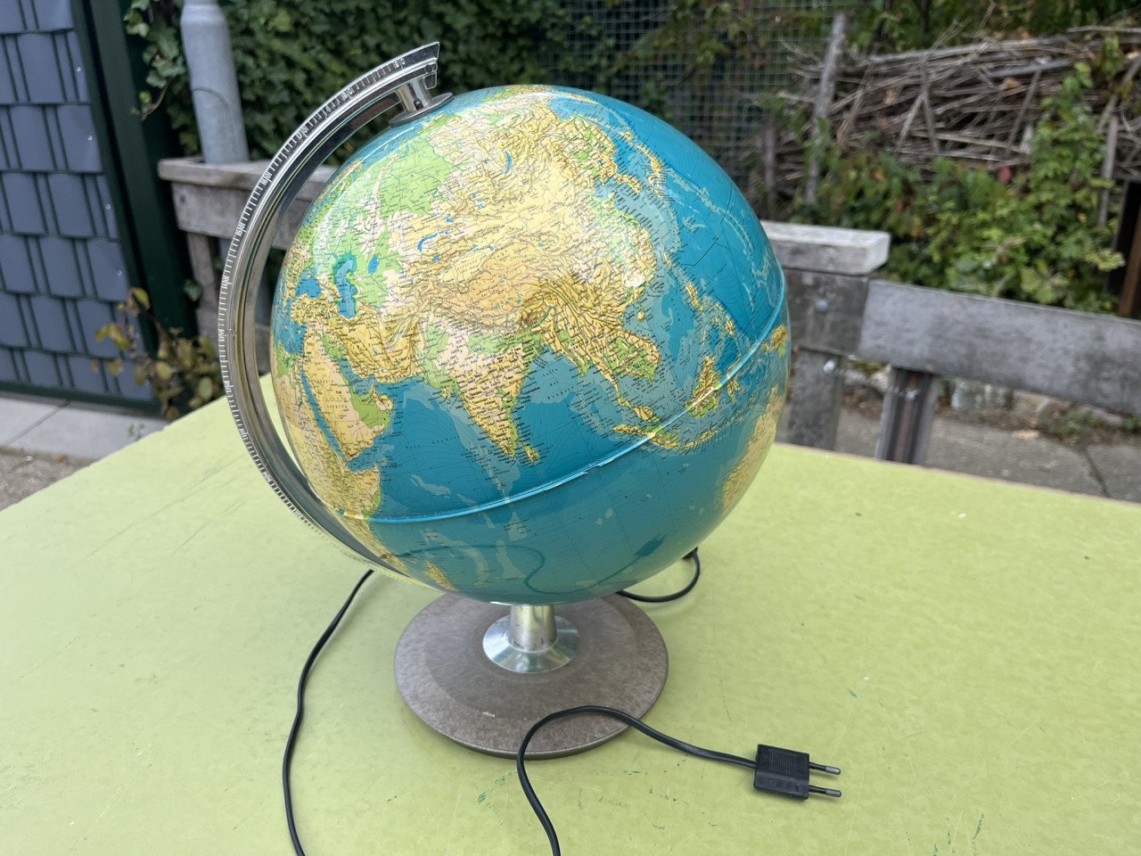 Wereldbol Globe met verlichting