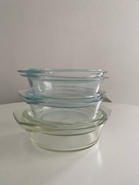Pyrex ovenschalen 3 x