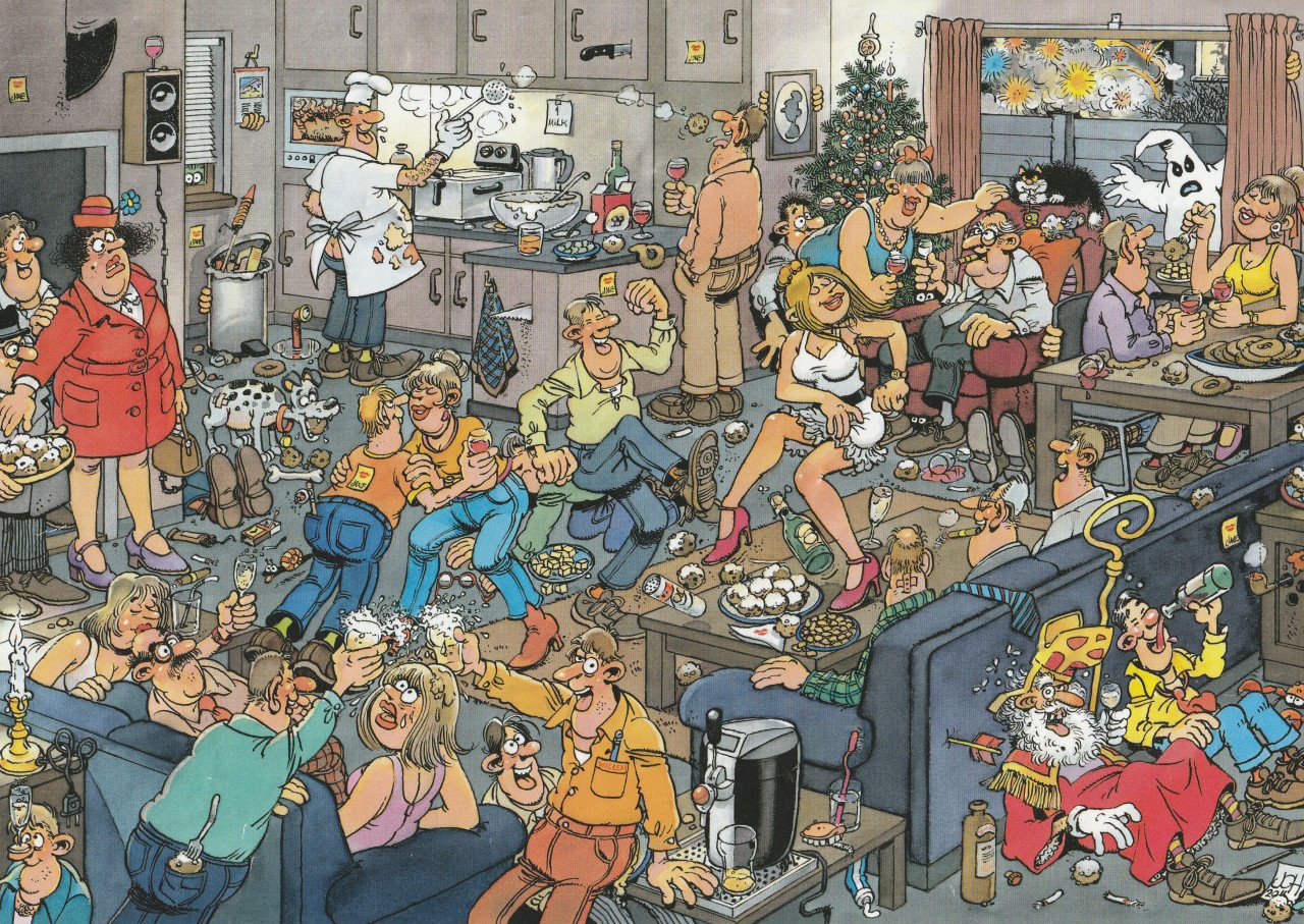 2 puzzels Jan van Haasteren