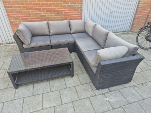 Loungeset 226 x 226 cm (Bezorging mogelijk)