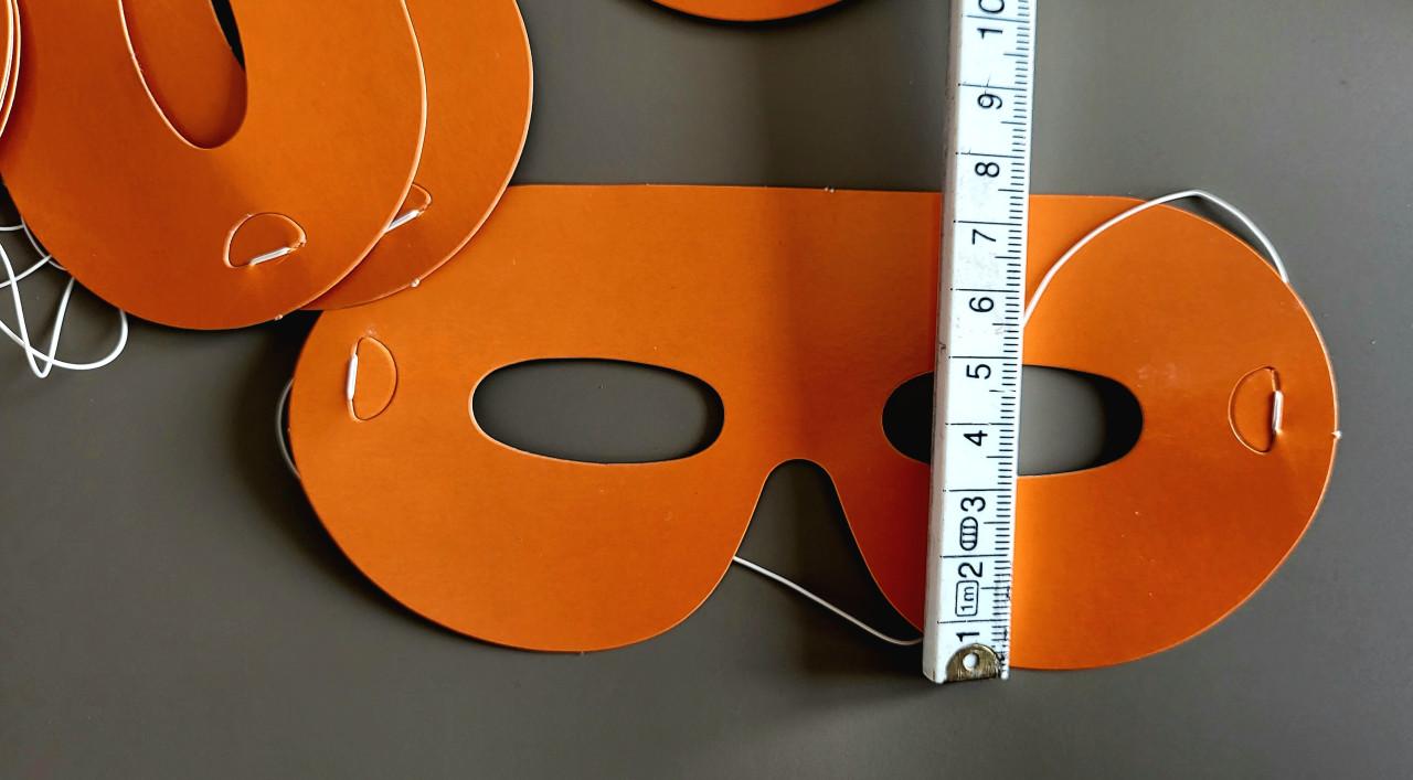 500 Oranje maskers – Perfect voor het WK voetbal!