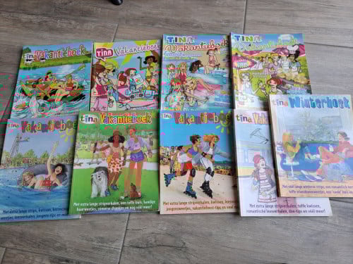 8x Tina vakantieboek en winterboek