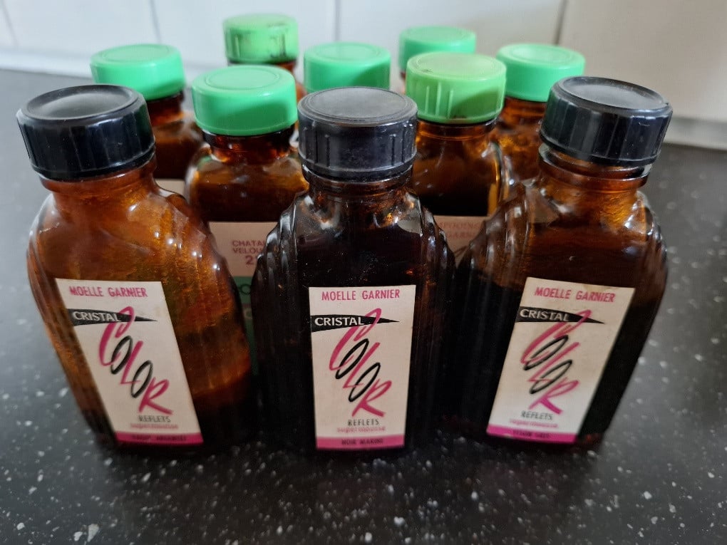 Vintage kappersmateriaal