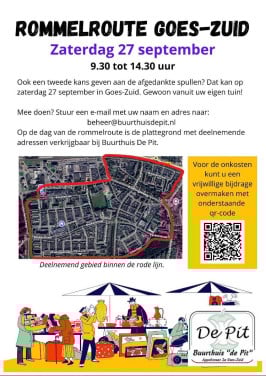 Rommelroute Goes Zuid met rijdende ijskar
