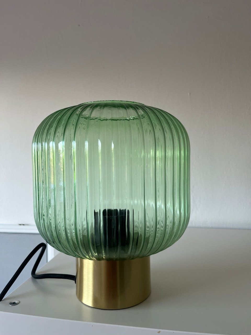 Te koop leuke sfeervolle groene lamp