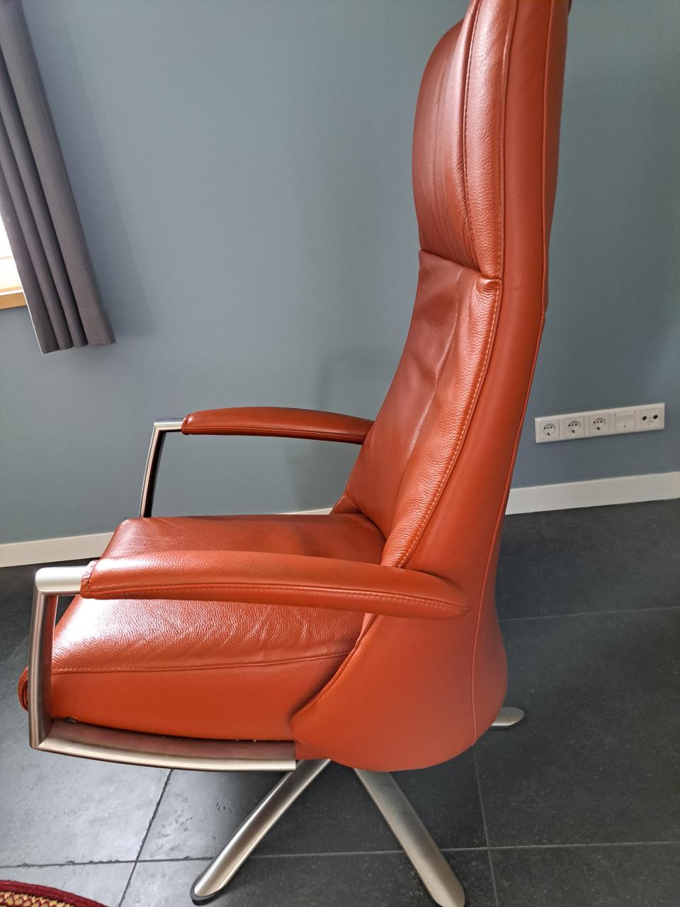 Twice Relaxfauteuil oranje