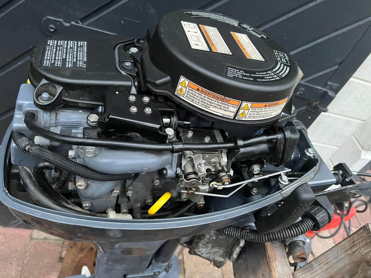 Yamaha 9.9pk 4t langstaart afstanbediening