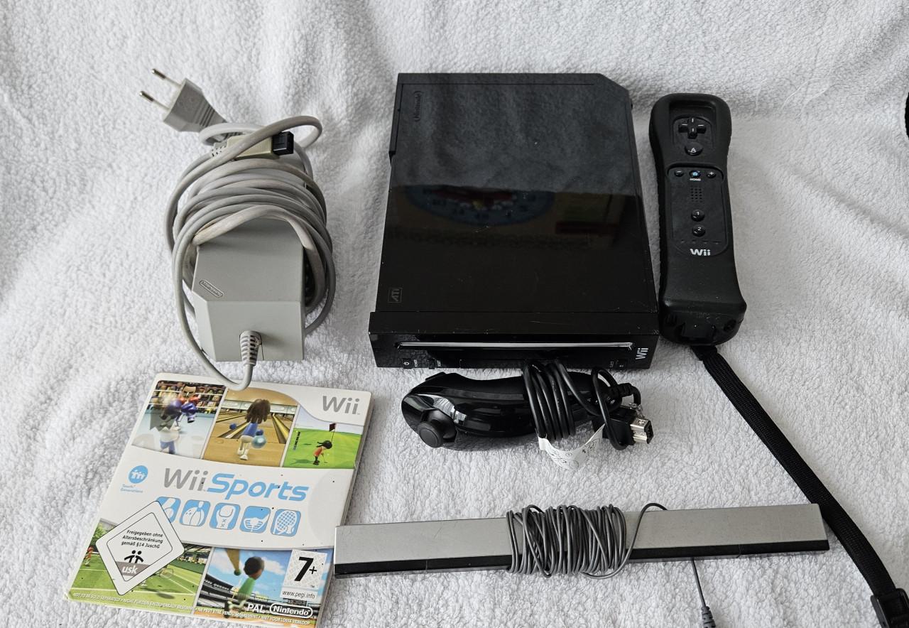 Nintendo Wii console + Wii Sports – Werkend