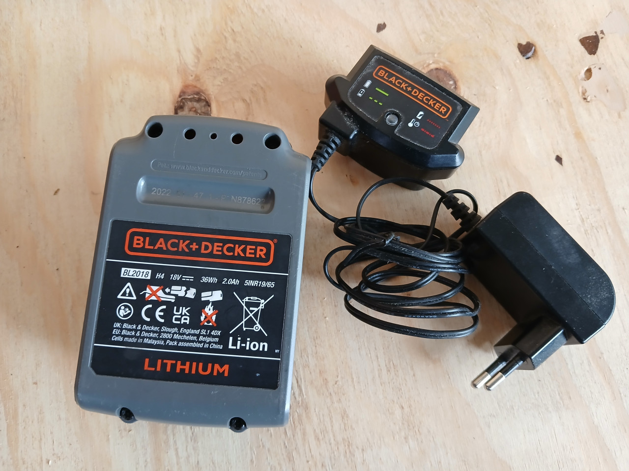 Black en decker set accu-gereedschap