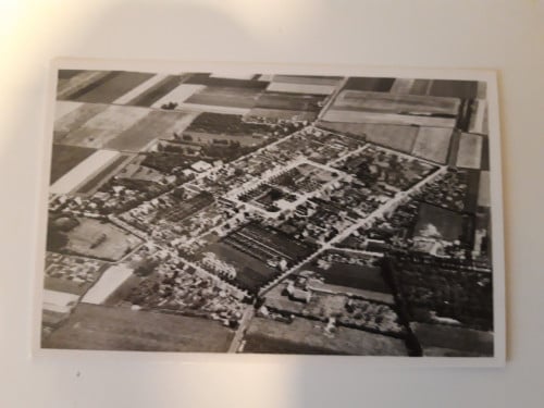 Ansichtkaart luchtfoto Borssele
