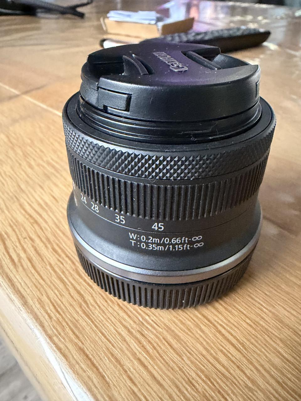 Canon rf-s 18-45 mm f4.5-6.3 is-stm