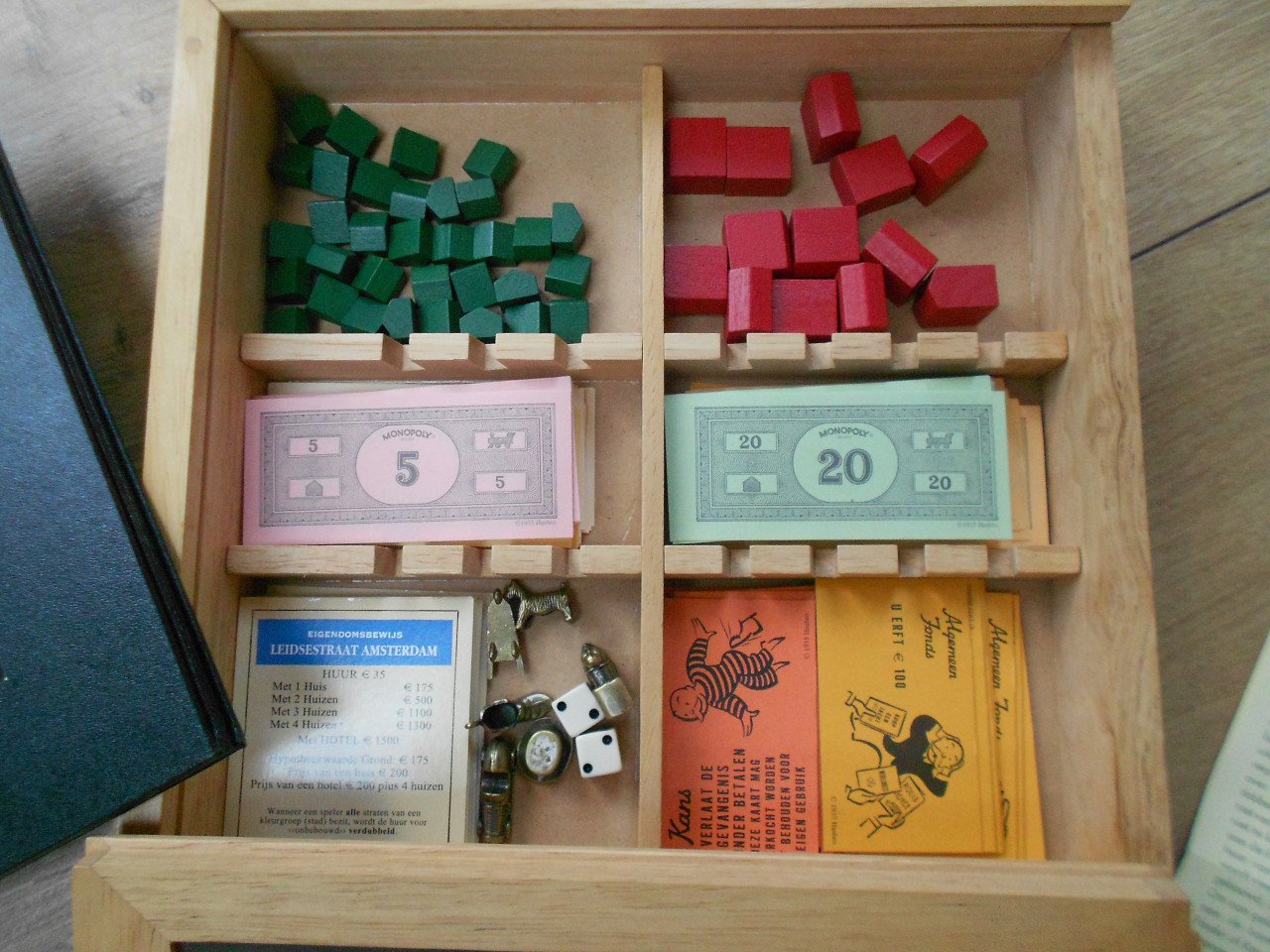 Monopoly limited edition houten doos versie Parker brothers