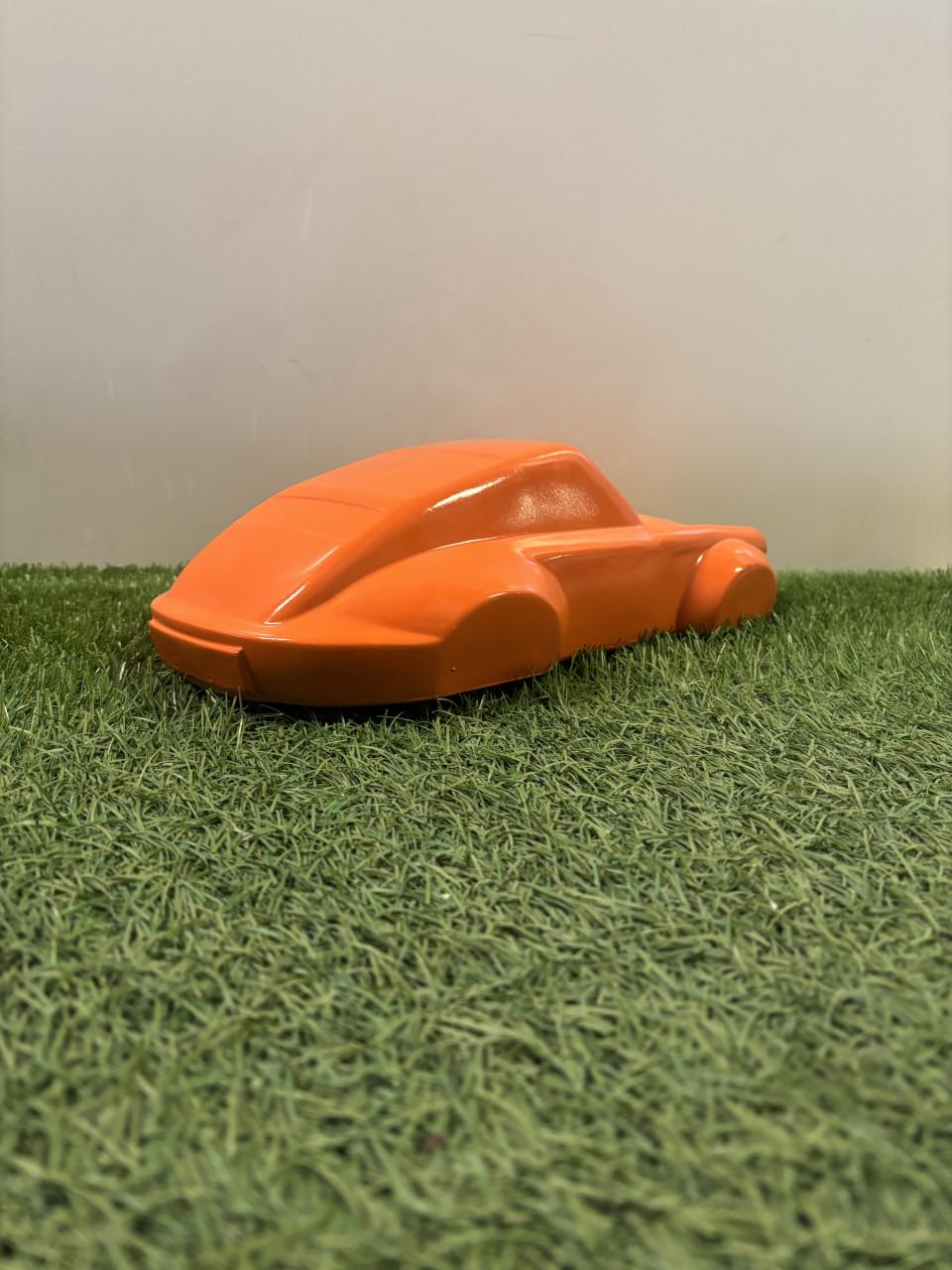 Porsche 911 Oranje decoratief beeld moderne kunst