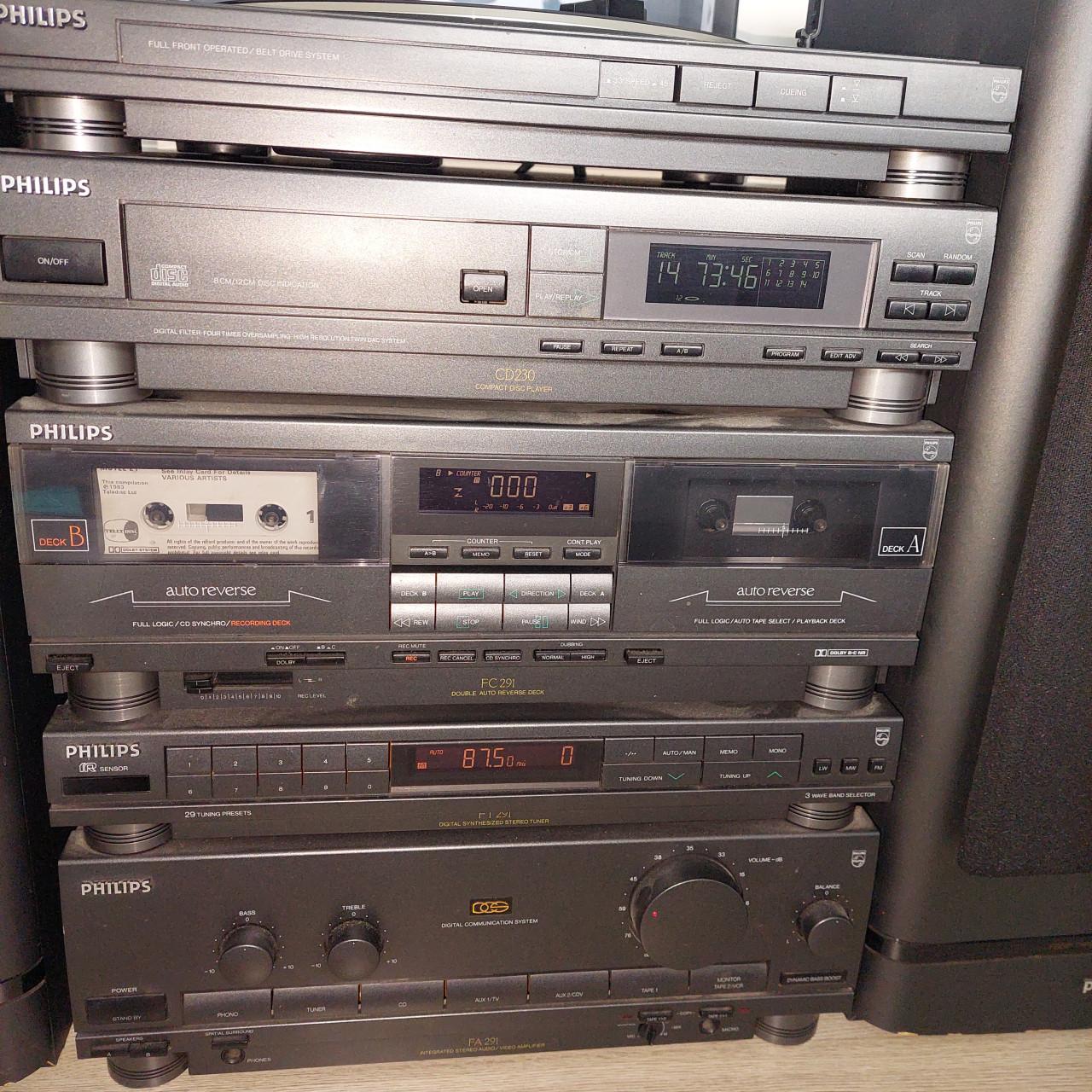 Philips stereo set 1980