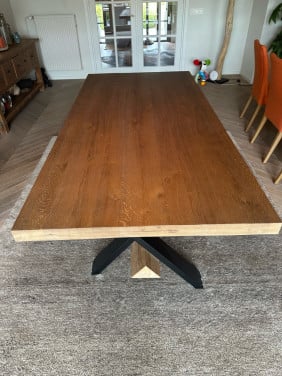 Landelijke eettafel