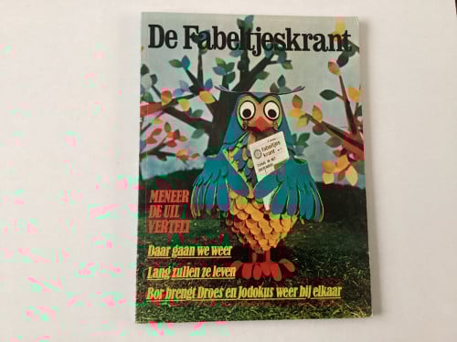 Verschillende boekjes van de Fabeltjeskrant.