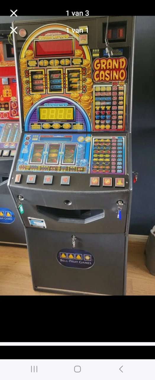 Mooie fruitautomaten in goede staat