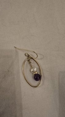 Gezocht, oorbel. verloren 25-10-2025