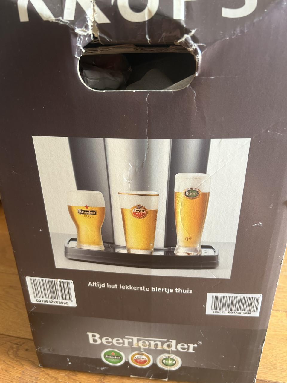 Krups Beertender nieuw!
