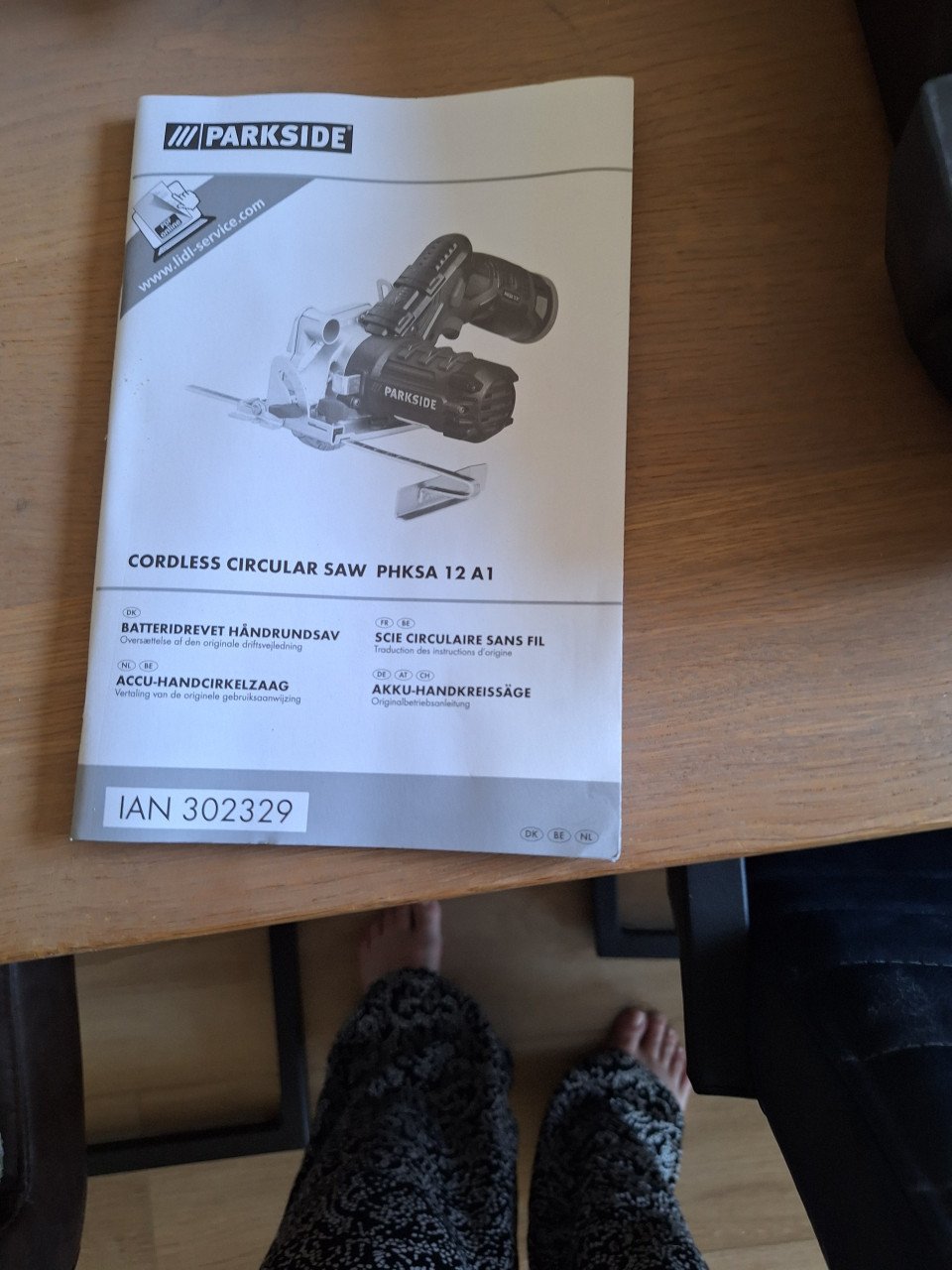 Hand cirkelzaagmachine