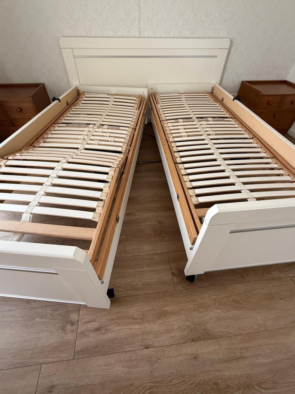 Nieuw deelbare seniorenbedden 2x80x200cm model Bienne Tradi