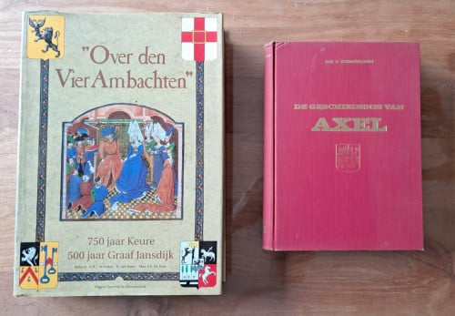 Twee boeken over Axel, Wesseling, Kraker