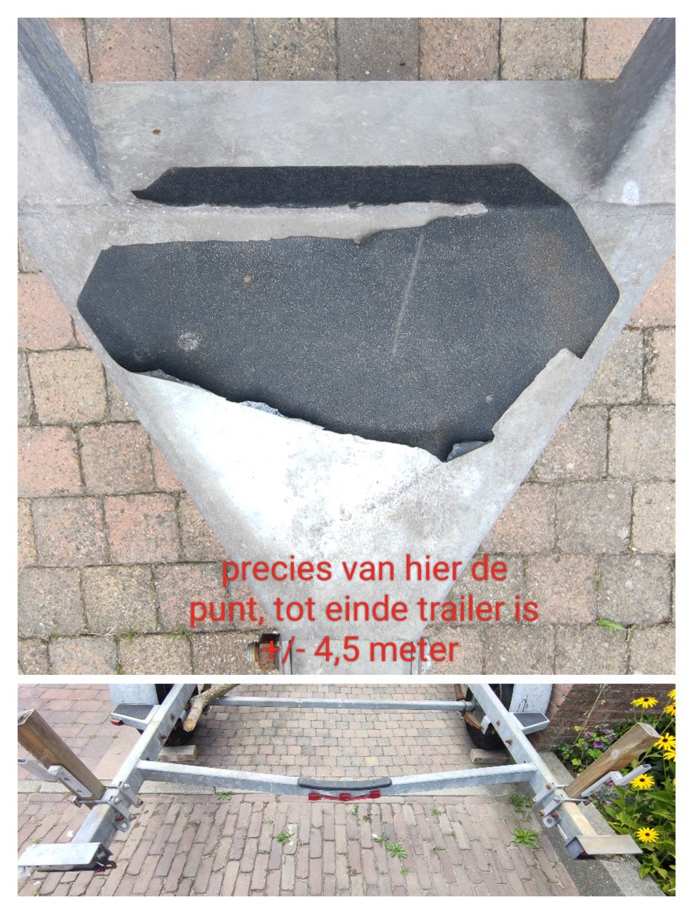 Trailer boot / sloep