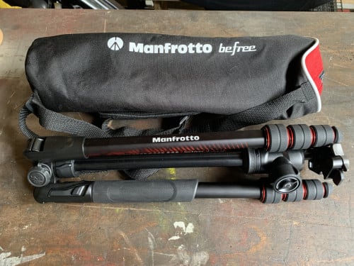 Te koop statief manfrotto be free nieuw