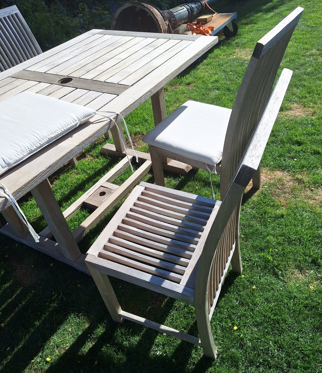 Teakhouten tuinset
