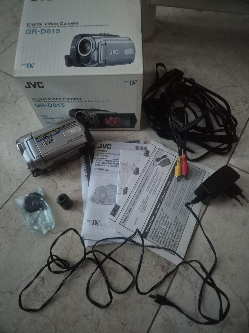 JVC Digital Video Camera GR-D815