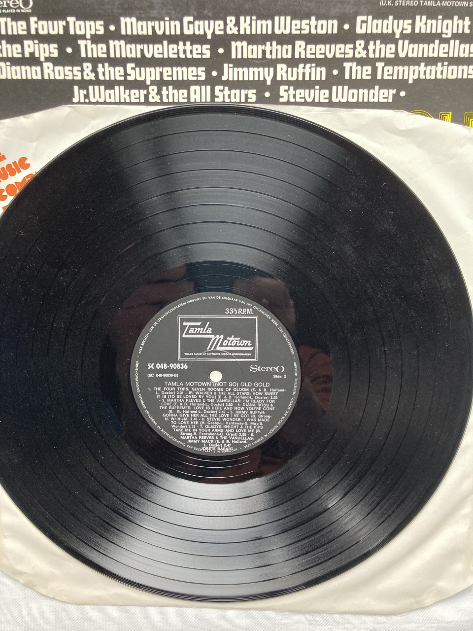 Tamla Motown Not so old gold. Div. artiesten 5c 048-90836 Ta