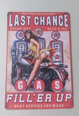Metalen Bord Pin-Up