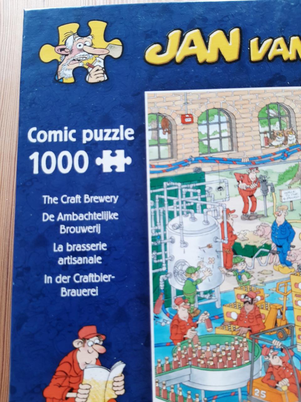 PUZZEL - JAN VAN HAASTEREN  - AMBACTELIJKE BROUWERIJ  &  ZEEPKISTENRACE -