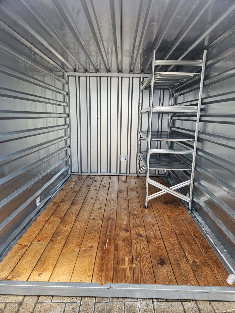 Gebruikte opslagcontainers te koop - 3x2 meter - reeds gemonteerd