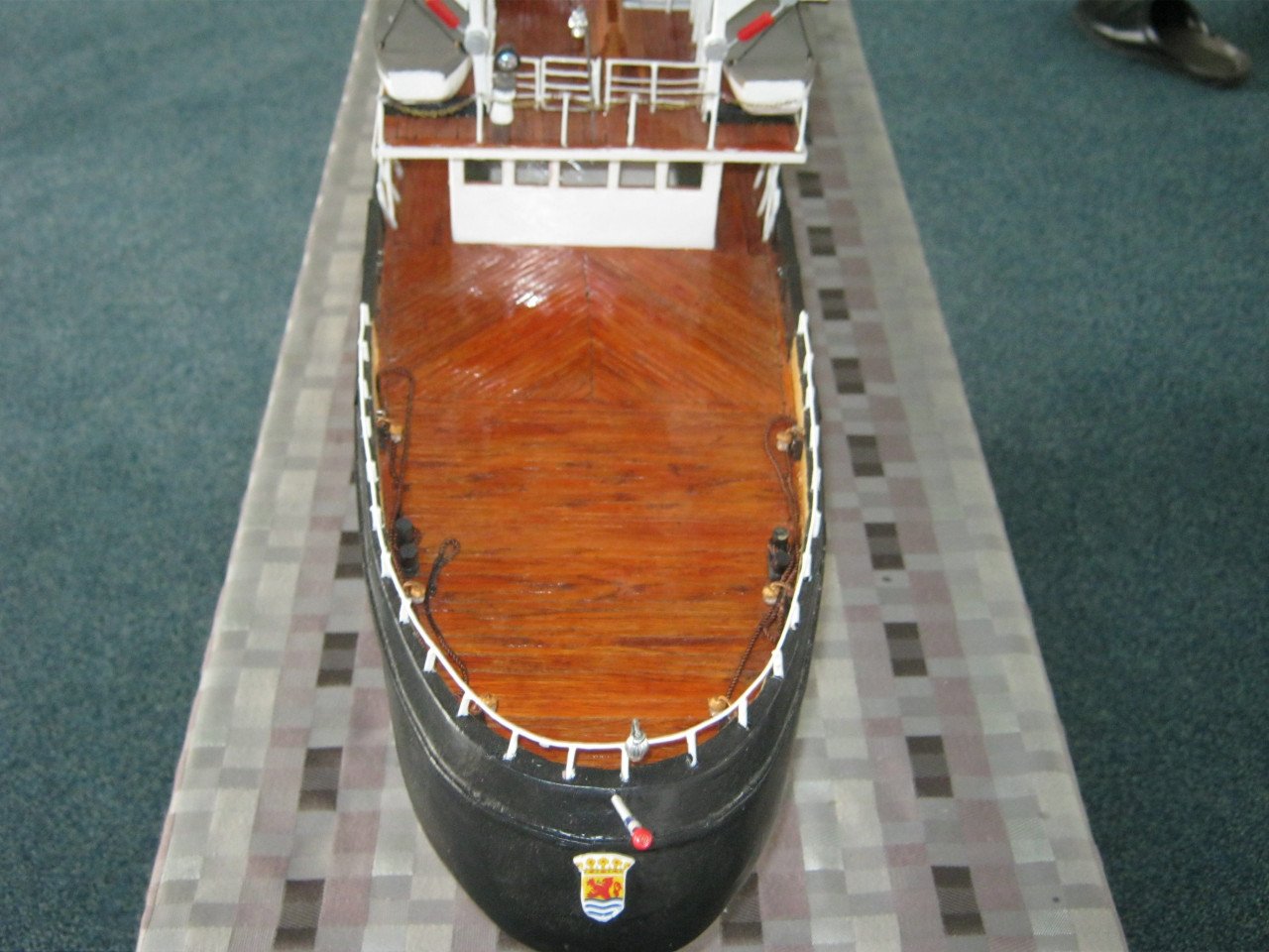 Scheepsmodel KONINGIN EMMA.