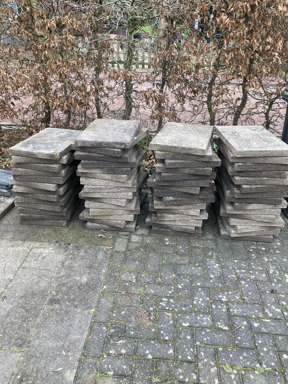 Ruilen: Betontegels 60x40x5