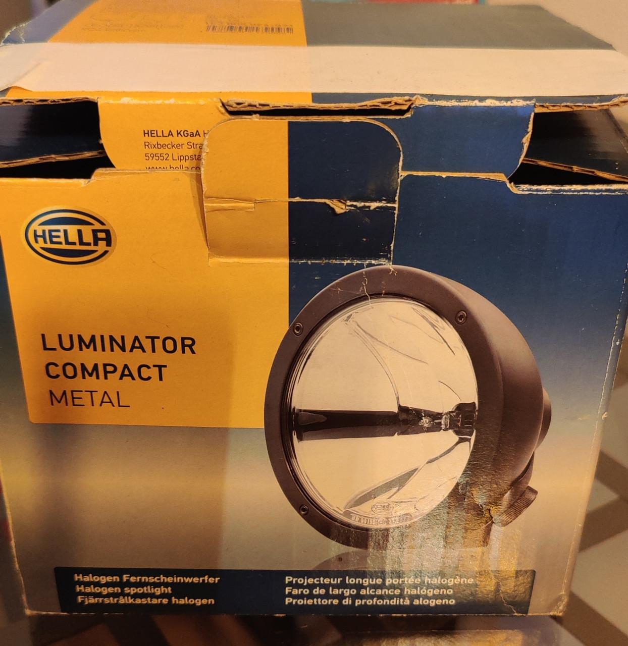 Hella Luminator Compact Metal Black (ongebruikt)