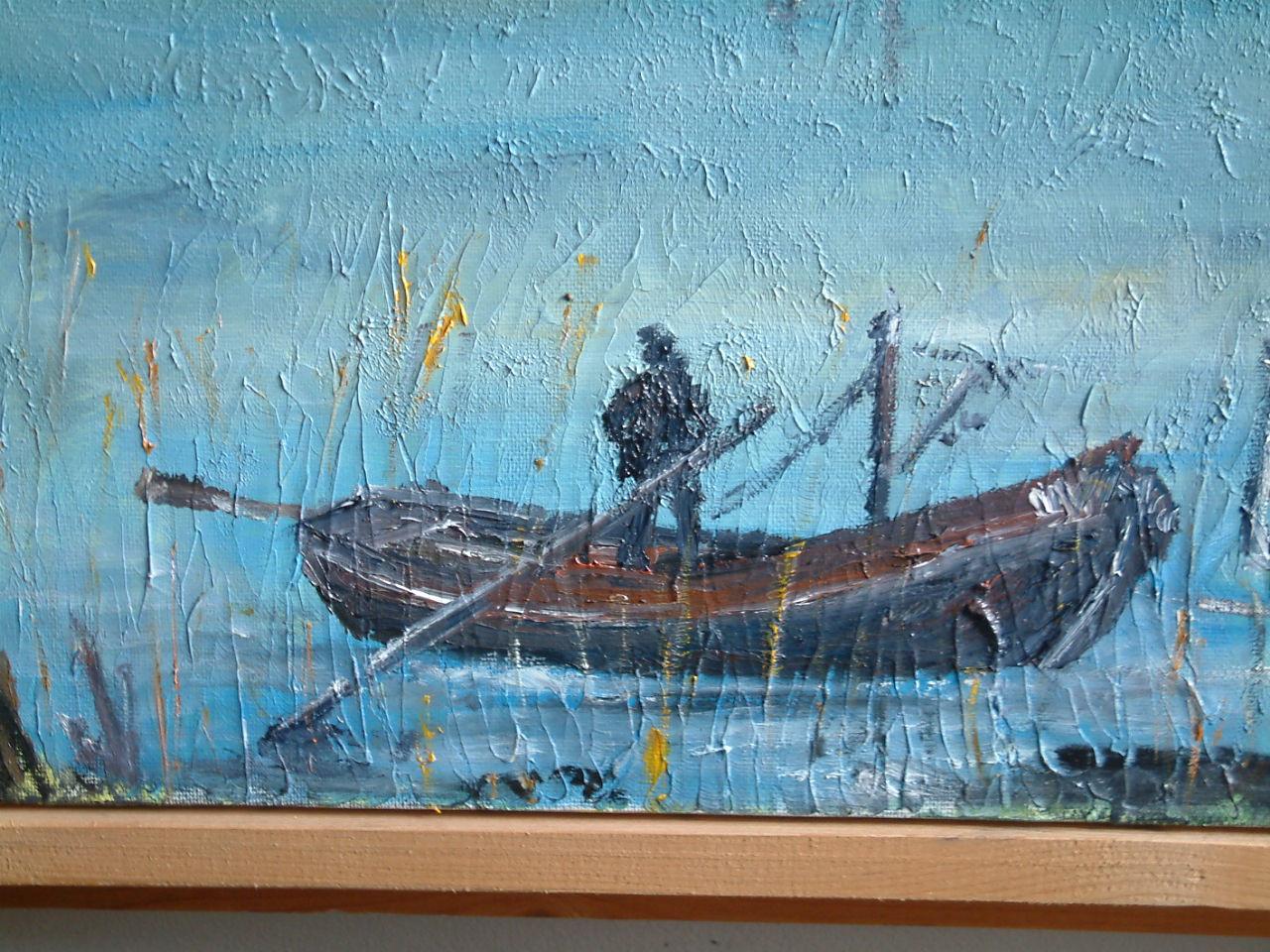 Voor anker   Jac Caljouw  schilderijen