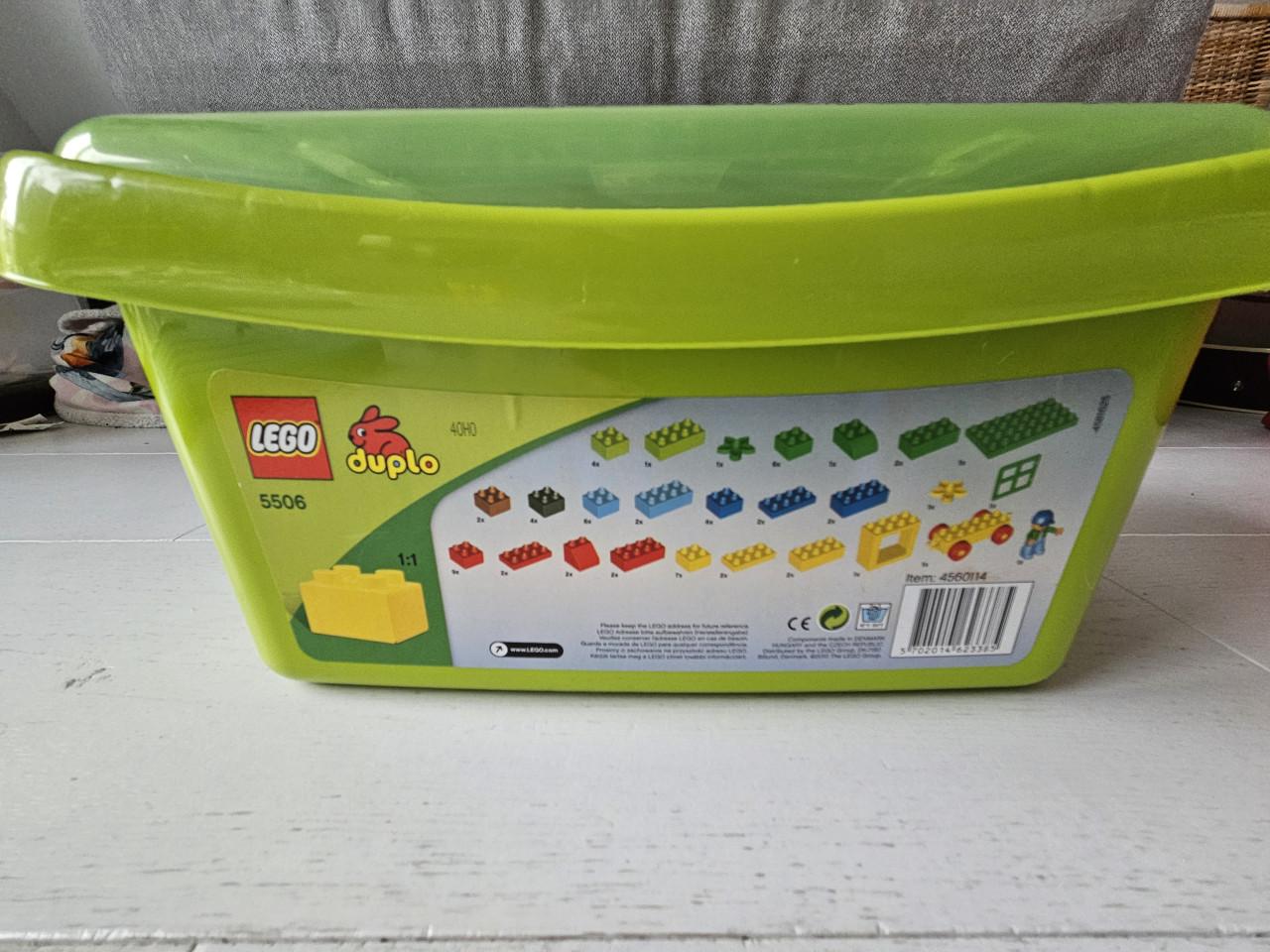 Meer dan 300 Duploblokken, sets 5506, 5353 en ca. 100 losse extra