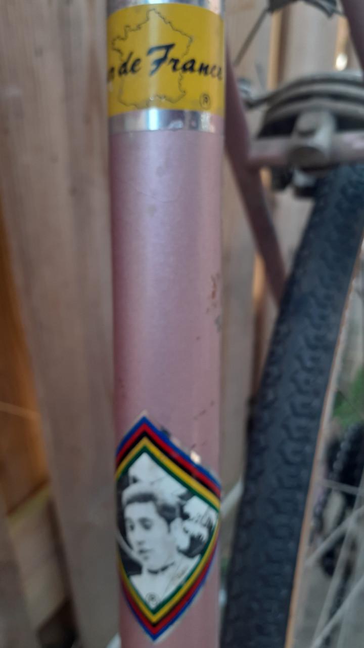 2 x Racefiets Rood merk Raphael GEMINIANI & Blauw *** Oldtimer ***