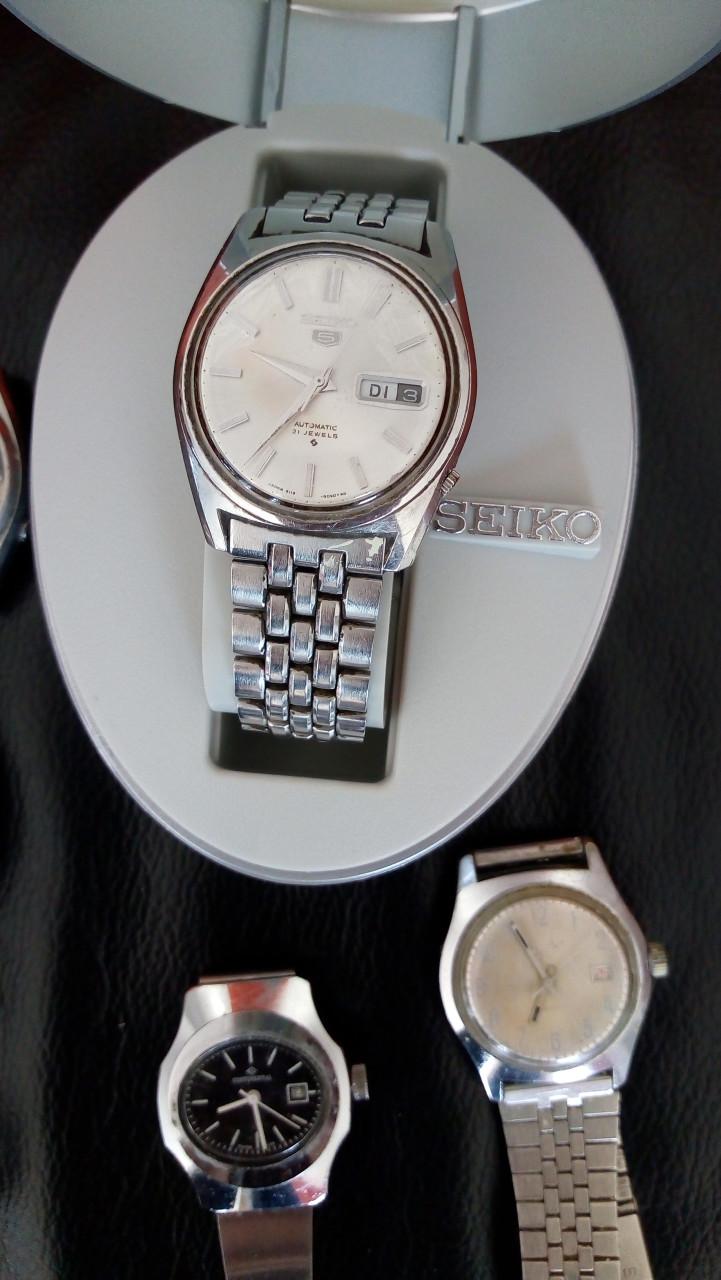 O.a.Seiko horloges, niet werkend of niet gelijk lopend