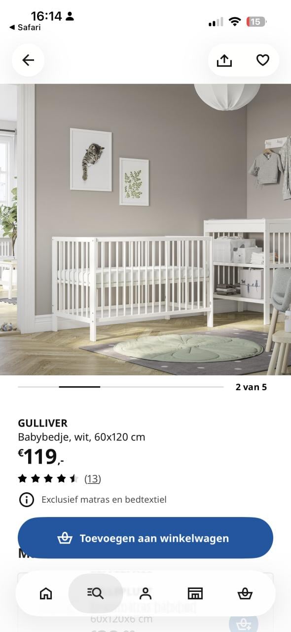 Baby ledikant