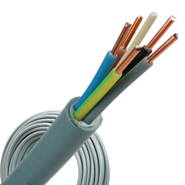 YMvK installatie kabel 5x2.5 rol 100. meter