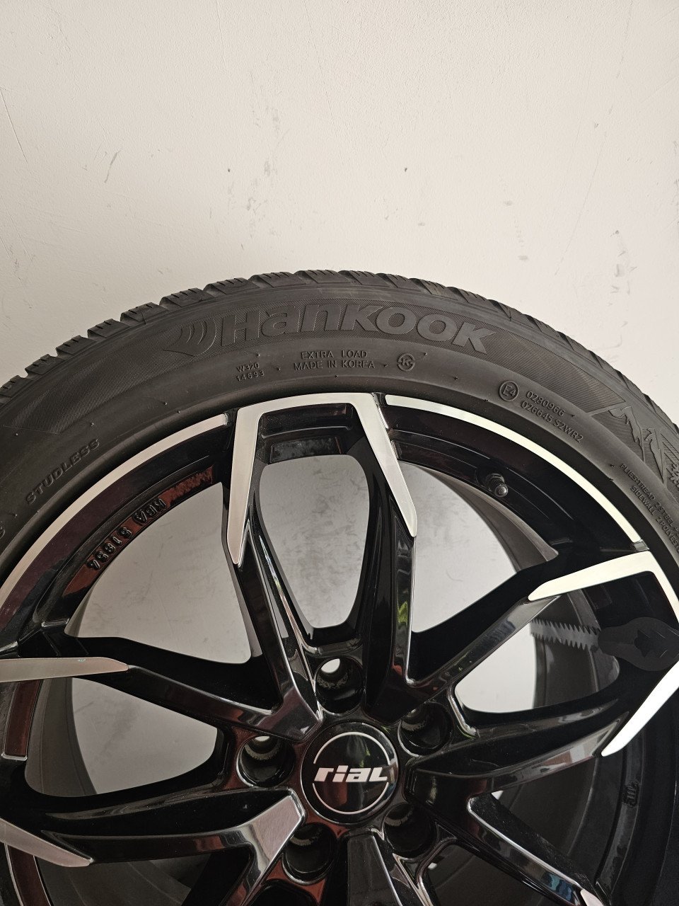 Winterbanden op velg 225/50r18 steekmaat 5x114.3