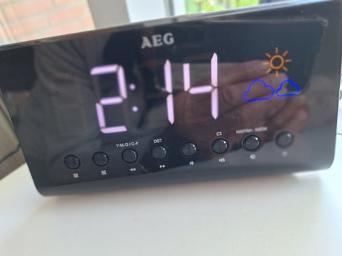 Wekkerradio AEG mrc 4141p