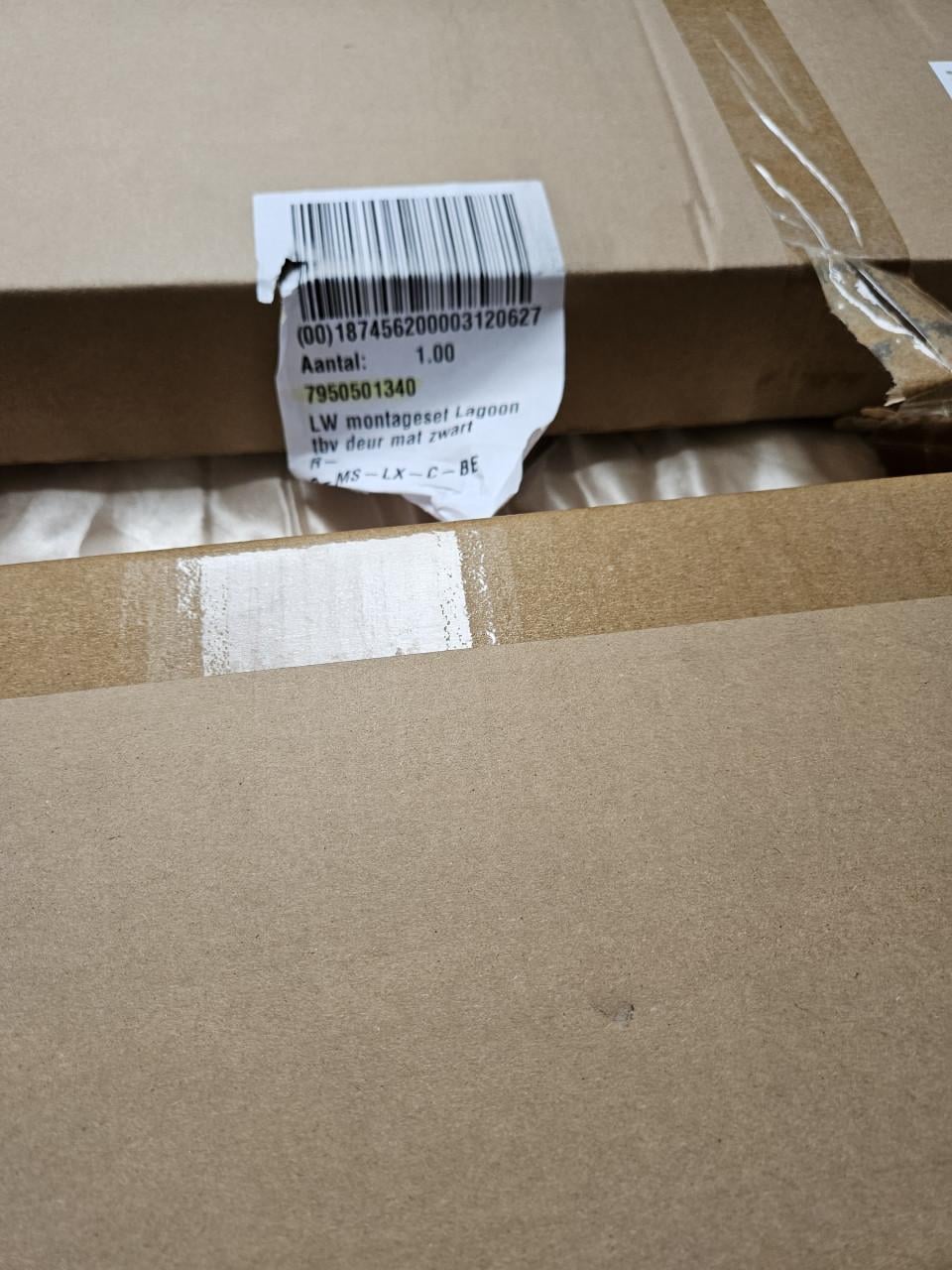 Nieuwe douchedeur 80x200