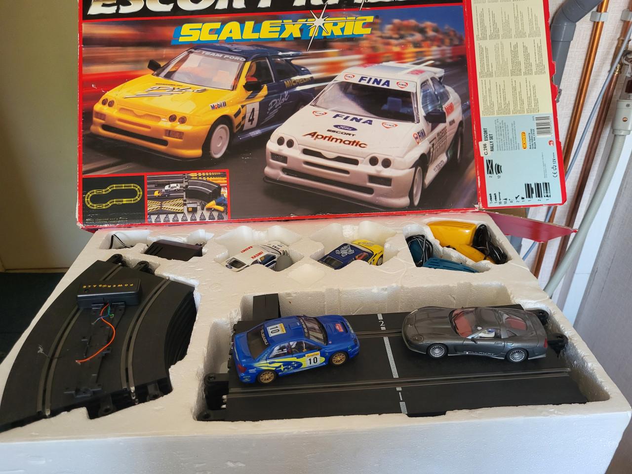 2x racebaan scalextric